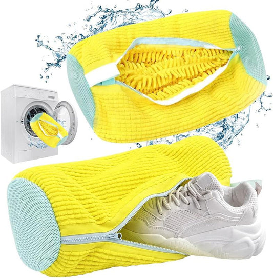 Washing Machine Shoe Bag, Durable Zipper Shoes Removable Washing Bags, Shoe Storage Bag, Laundry Tools & Accessories for Laundry Room Organiser, Home Laundry Room, Laundry Products