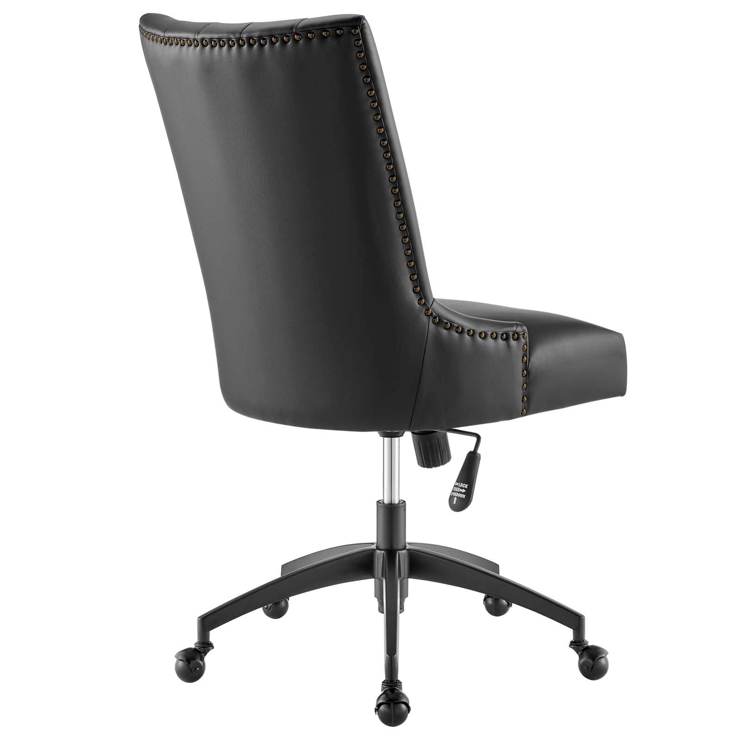 Empower Channel Tufted Vegan Leather Office Chair by Modway