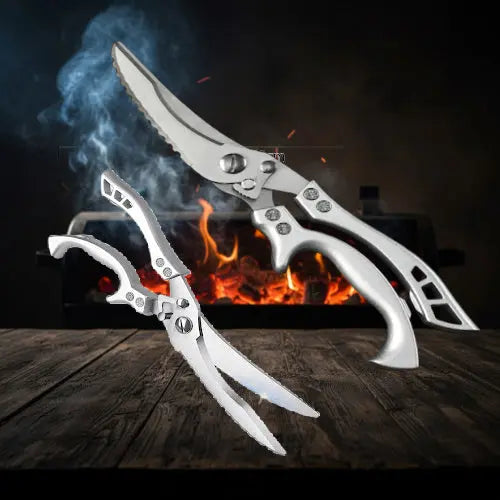 Poultry Shears for Kitchen and Grill Tool Set - Butcher BBQ