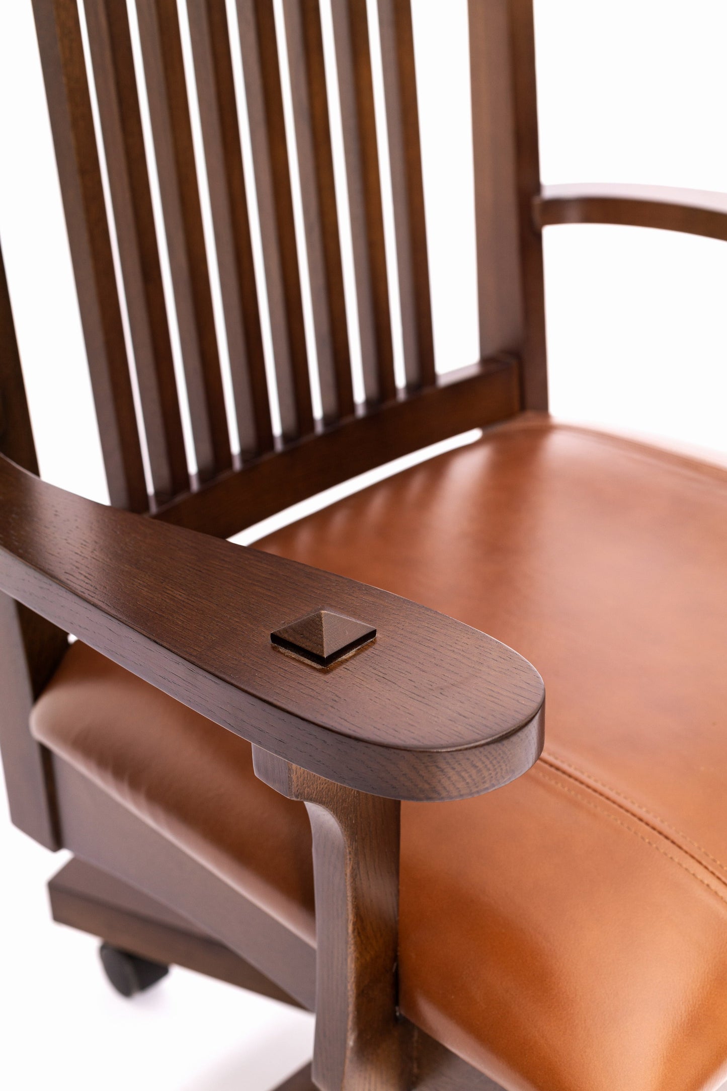 Arts and Crafts Mission Oak Office Chair