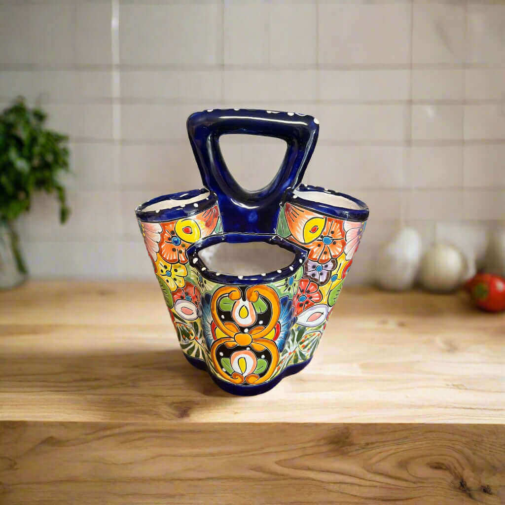 Custom Talavera Dinnerware Set | Hand-Painted Mexican Ceramic