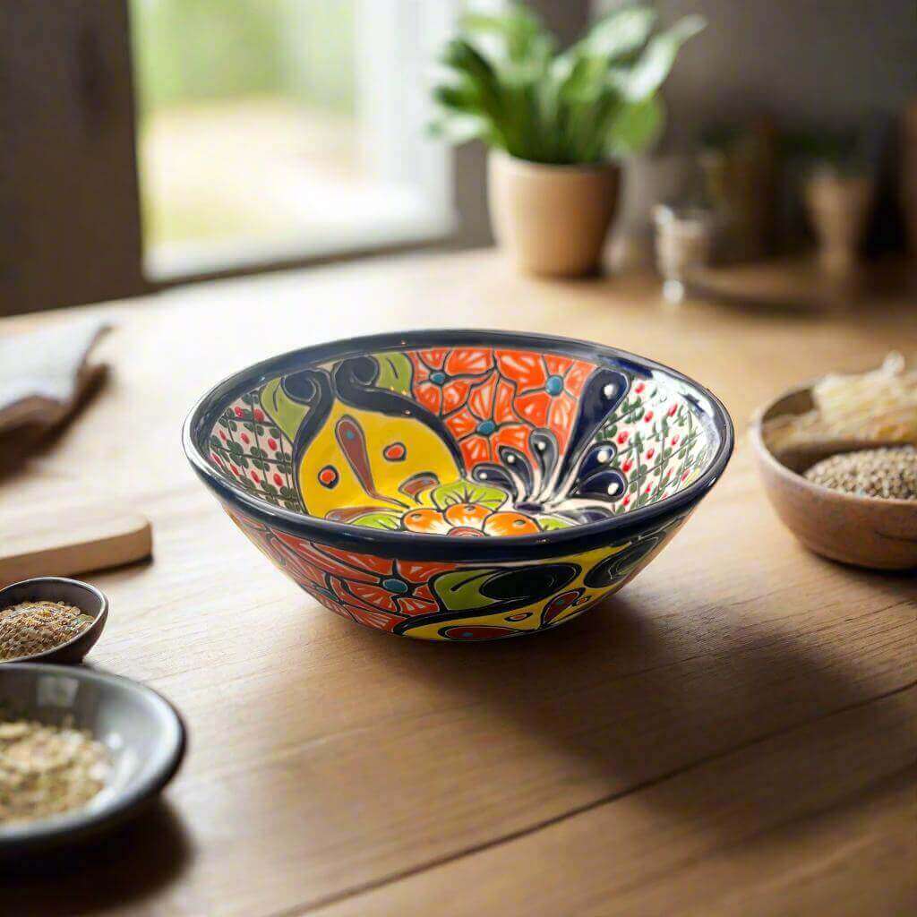 Custom Talavera Dinnerware Set | Hand-Painted Mexican Ceramic